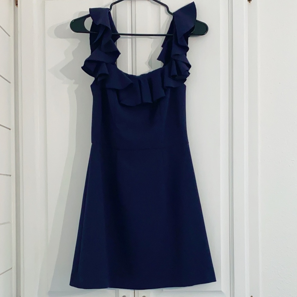 French Connection Navy Blue Dress